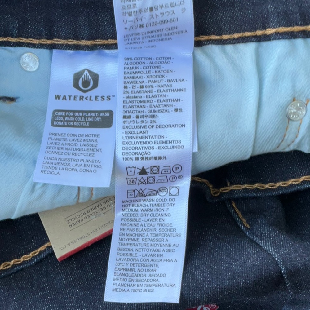 Men Levi jeans size 36x 30 style 505 - Picture 4 of 4